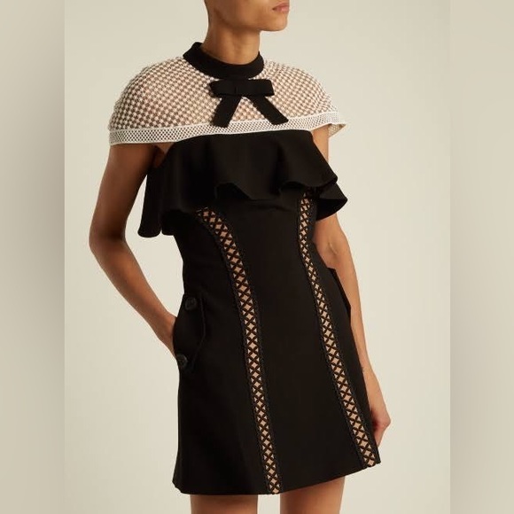 Self-Portrait Dresses & Skirts - Self Portrait Black and White Dress